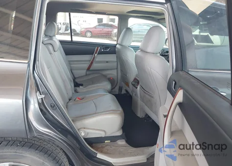 2012 Toyota Highlander Limited V6 z USA, uszkodzony, nr VIN 5TDYK3EH7CS087409